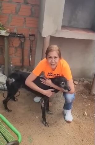 The good lady took her to her place