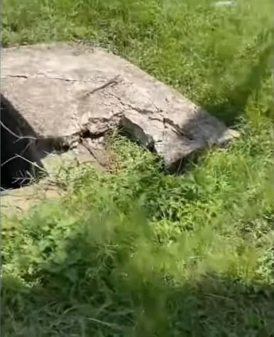 That drain where Bruno was found tied