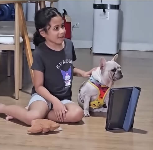 Mami in her forever home