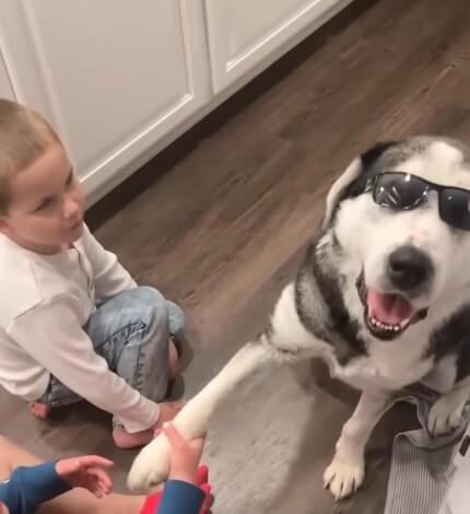 Bruno accepted his new family