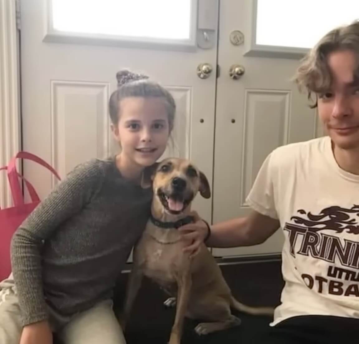 Eva got adopted