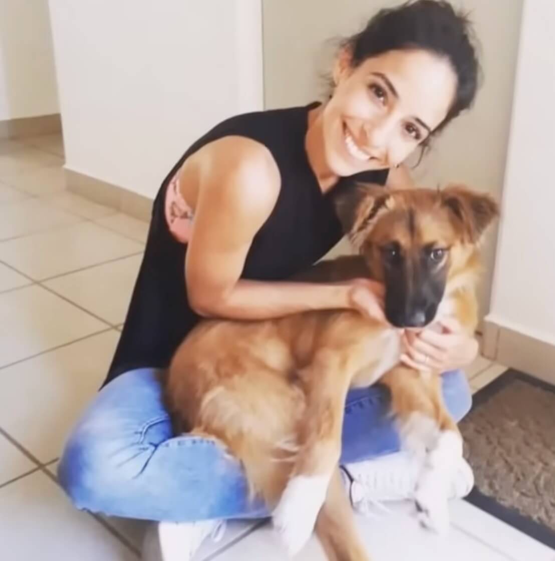 Mia also got adopted