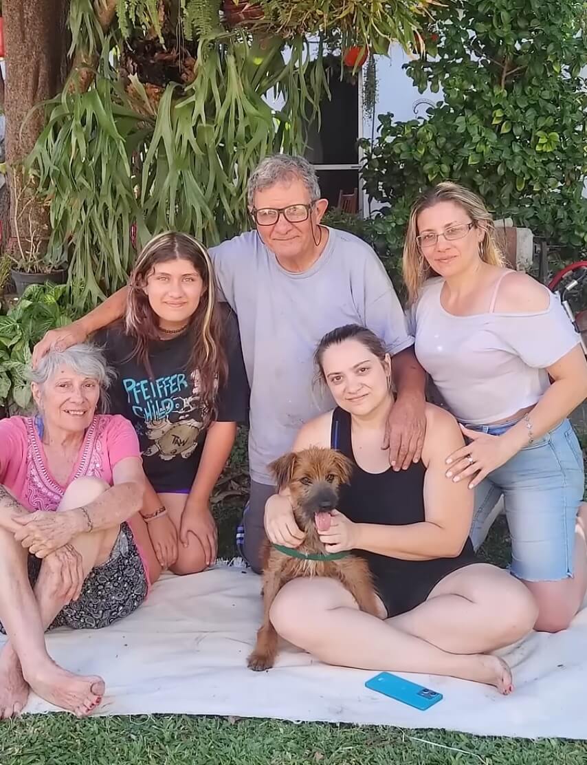Cacho got adopted